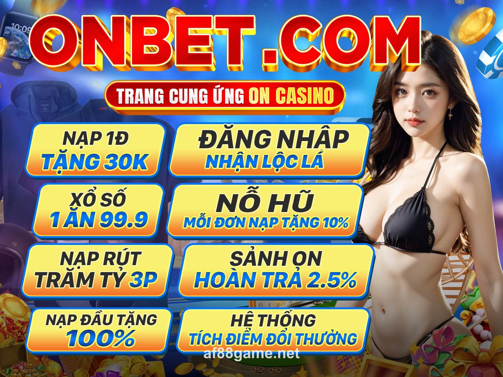 Khuyến mãi đặc biệt tại AF88